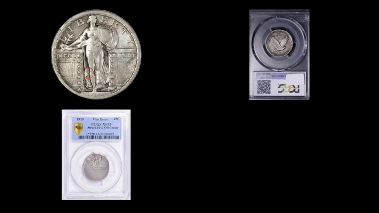 1919 Quarter Errors — error coin photographs
