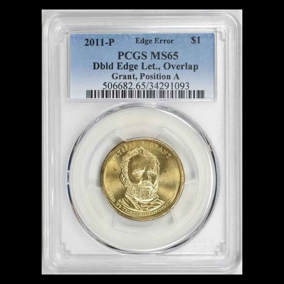 2011 Presidential Dollars: Edge Letter Other