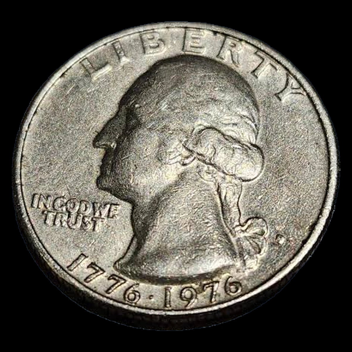 1976 Washington Quarter: Repunched Mintmark