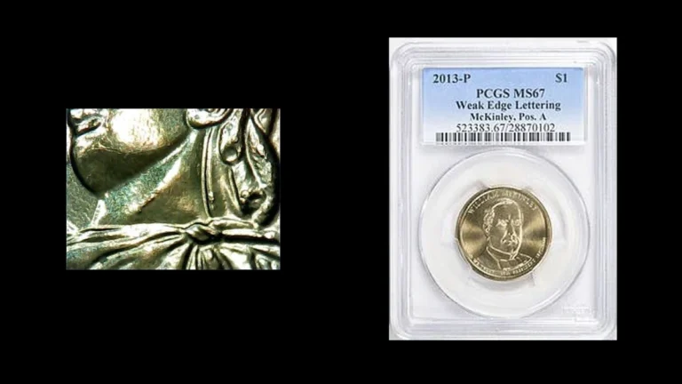 2013 Presidential Dollar Errors — error coin photographs