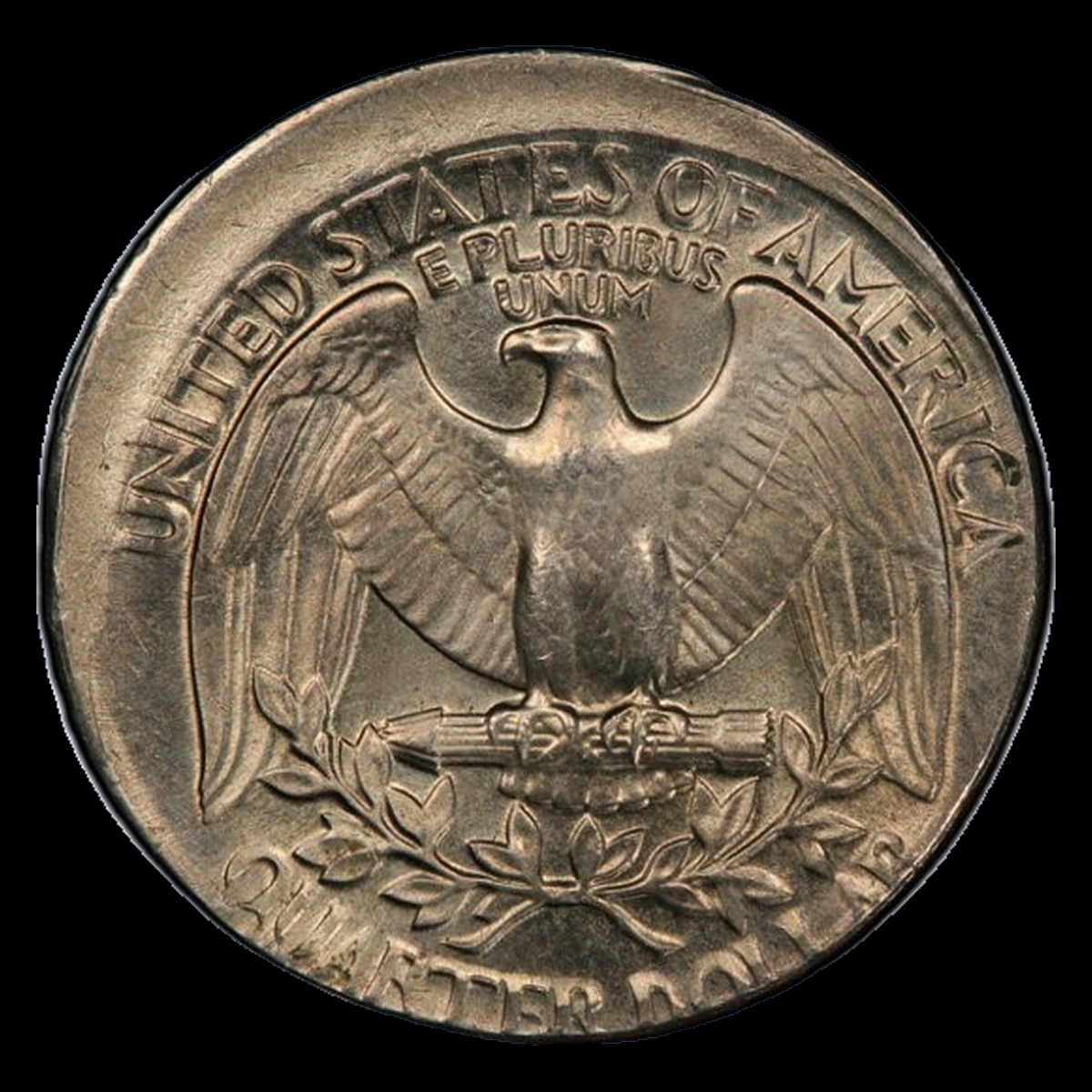 1951 Washington Quarter: Off Center Strike