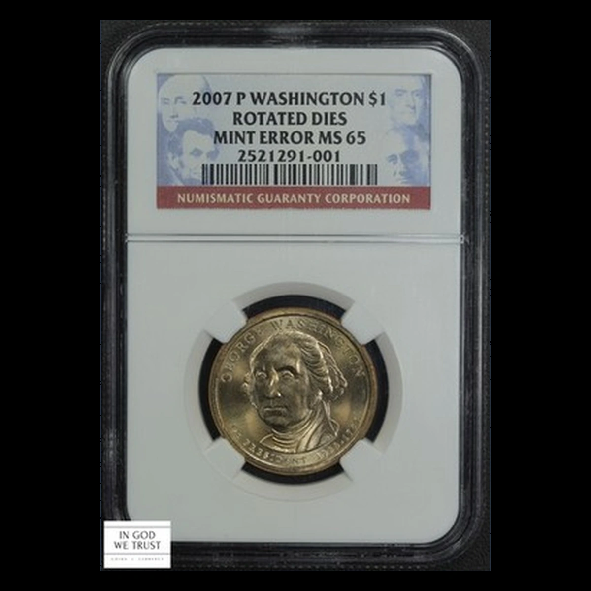 2007 Presidential Dollars: Rotated Dies