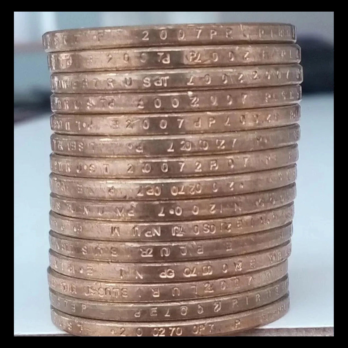 2007 Presidential Dollars: Edge Letter Multiple