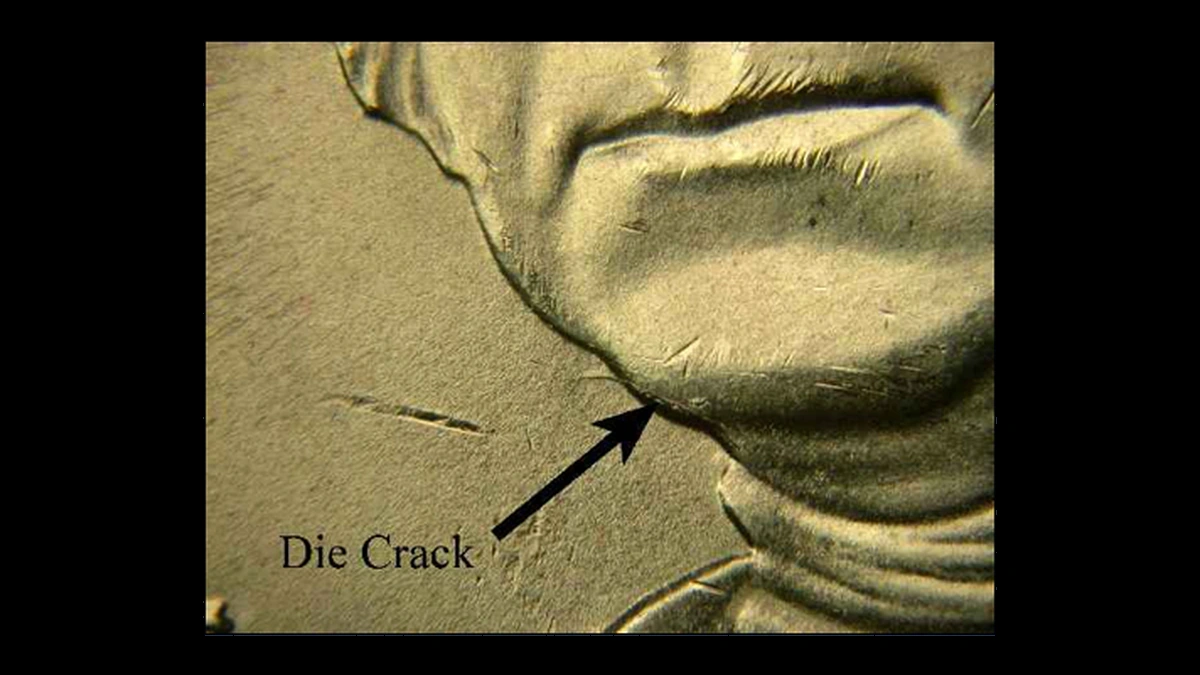 2007 Presidential Dollars: Die Crack