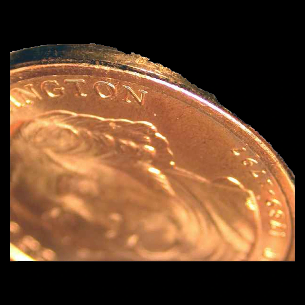 2007 Presidential Dollar: Missing Edge Lettering