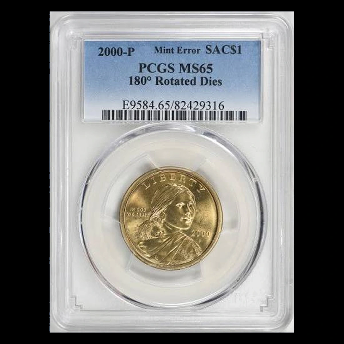 2000 Sacagawea Dollar: Rotated Dies