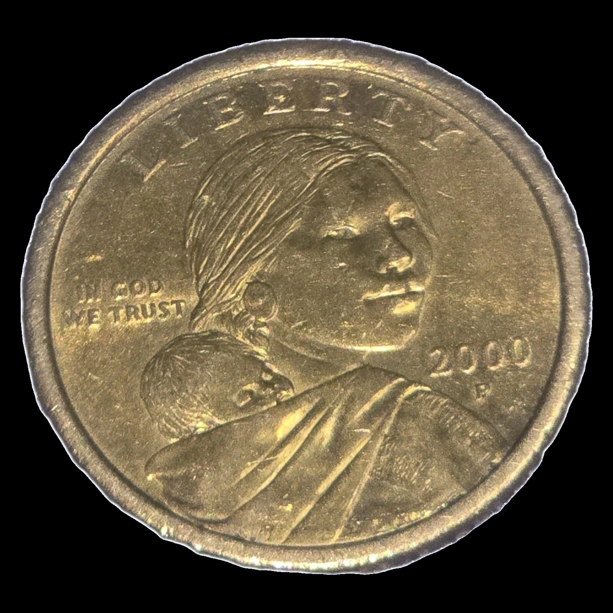 2000 Sacagawea Dollar: Partial Collar