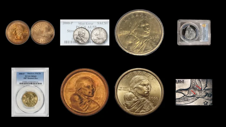 2000 Dollar Errors — error coin photographs