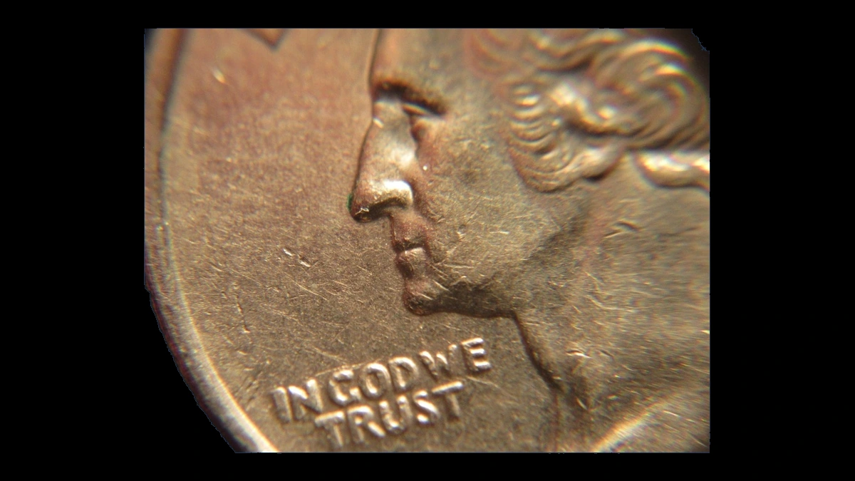 1997 Washington Quarter: Die Crack / Die Chip