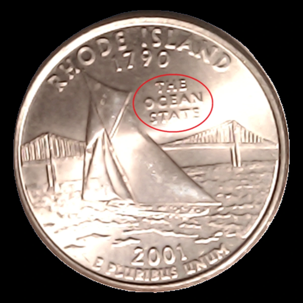 2001 Quarter: Rhode Island — Struck-Through Error