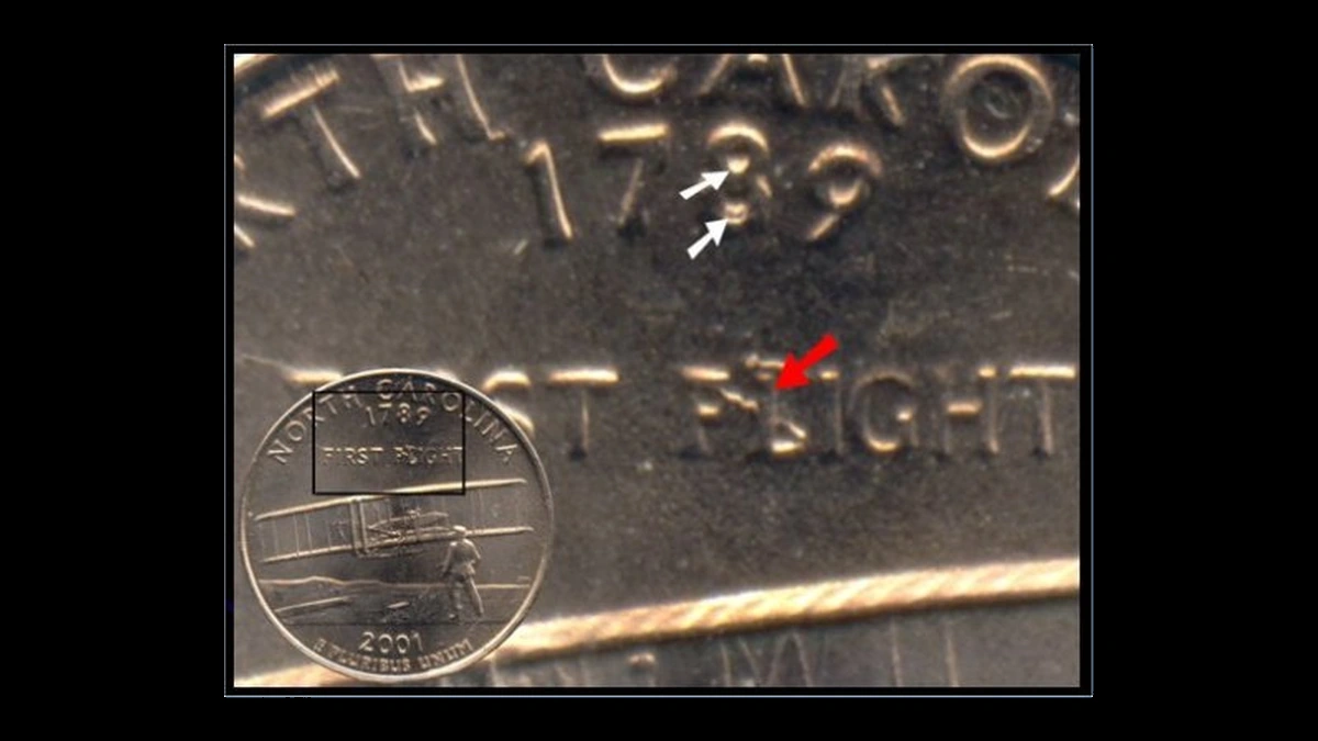 2001 Quarter: North Carolina — Die Crack / Die Chip
