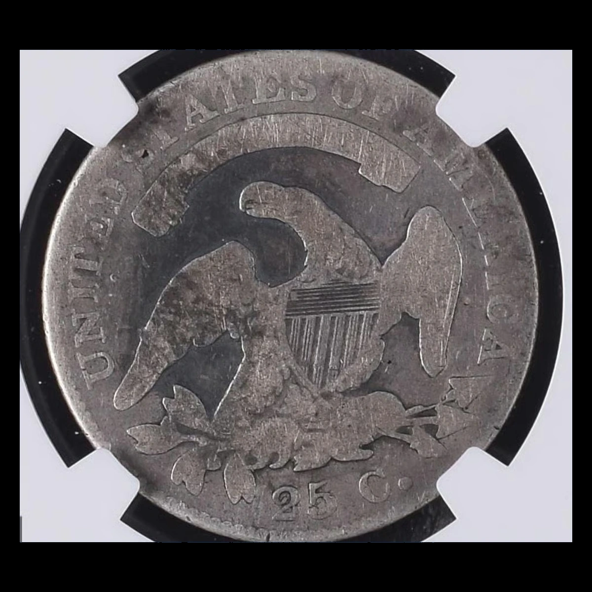 1822 Capped Bust Quarter: Missing Design Detail