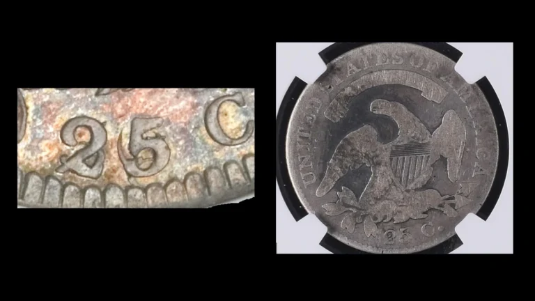 1822 Quarter Errors — error coin photographs