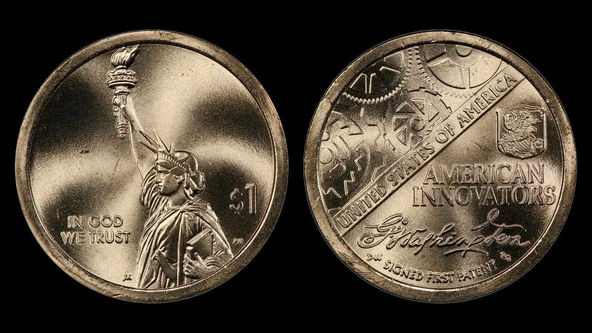 2018-P WA Pos.A American Innovation Dollar, obverse and reverse