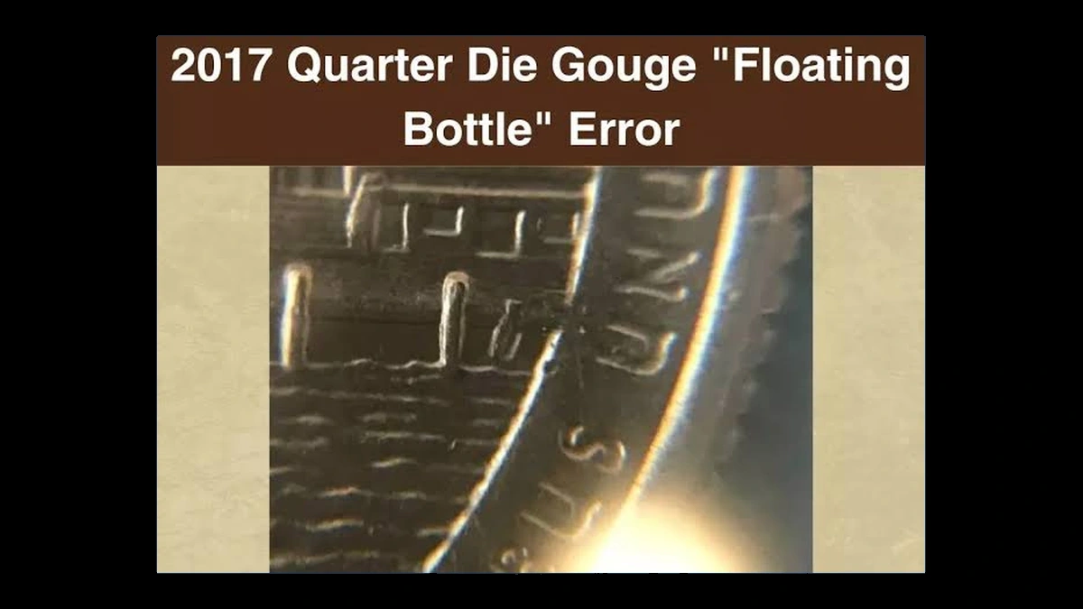 2017 Quarter: Die Gouge / Named Raised-Line Variety