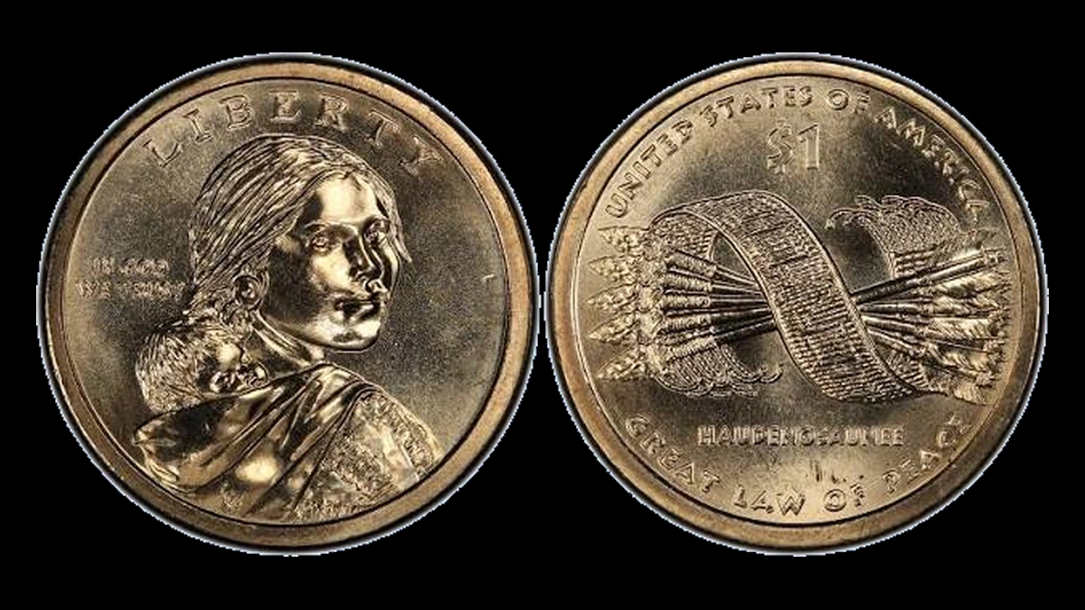 2010 Sacagawea Dollar: Missing Edge Lettering