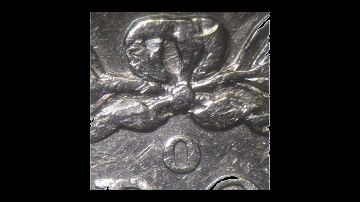 1891 Morgan Dollar: Doubled Die Reverse
