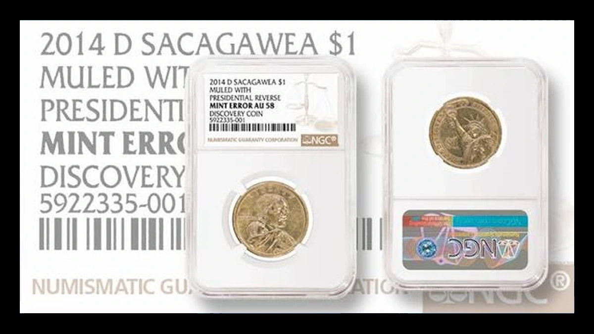 2014 Sacagawea Dollar: Mismatched Obverse and Reverse Dies