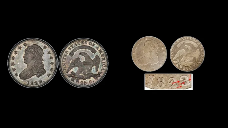 1823 Quarter Errors — error coin photographs