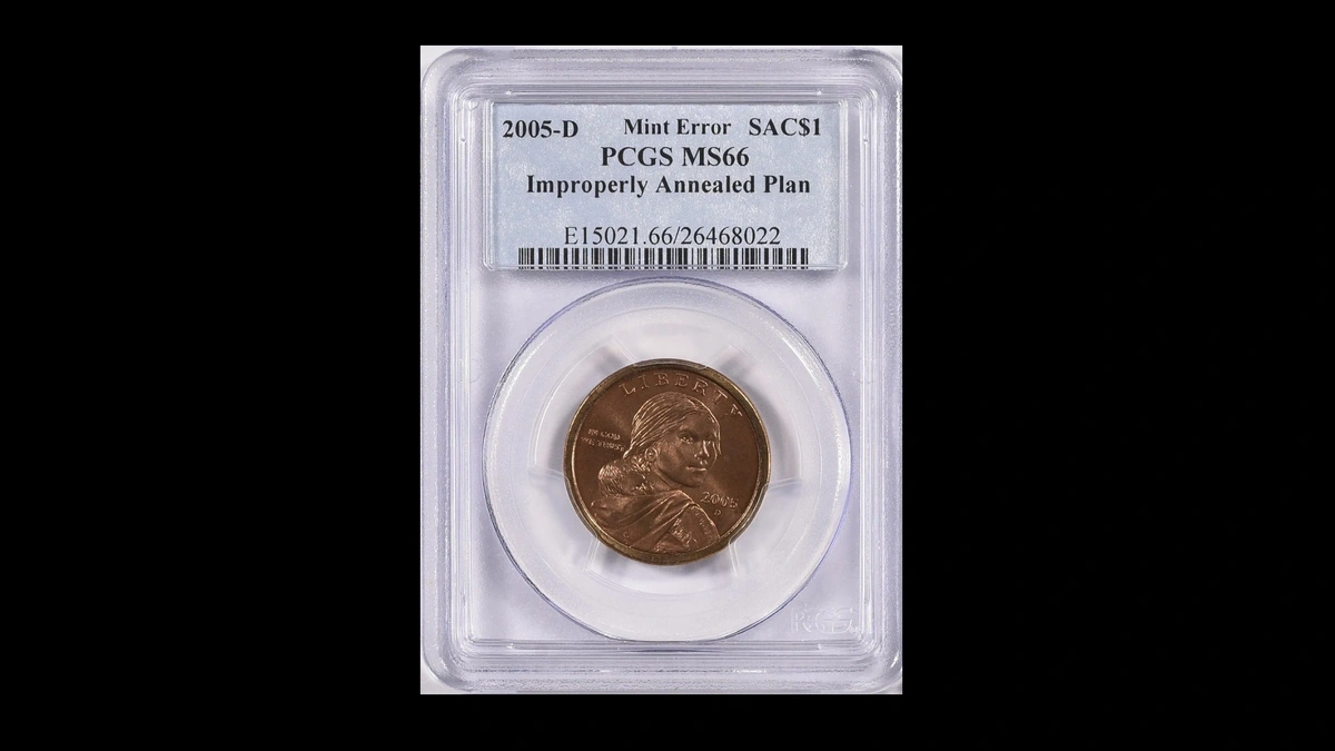 2005 Dollar Errors — error coin photographs