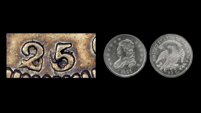 1828 Quarter Errors — error coin photographs