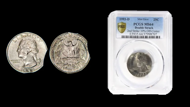 1993 Quarter Errors — error coin photographs