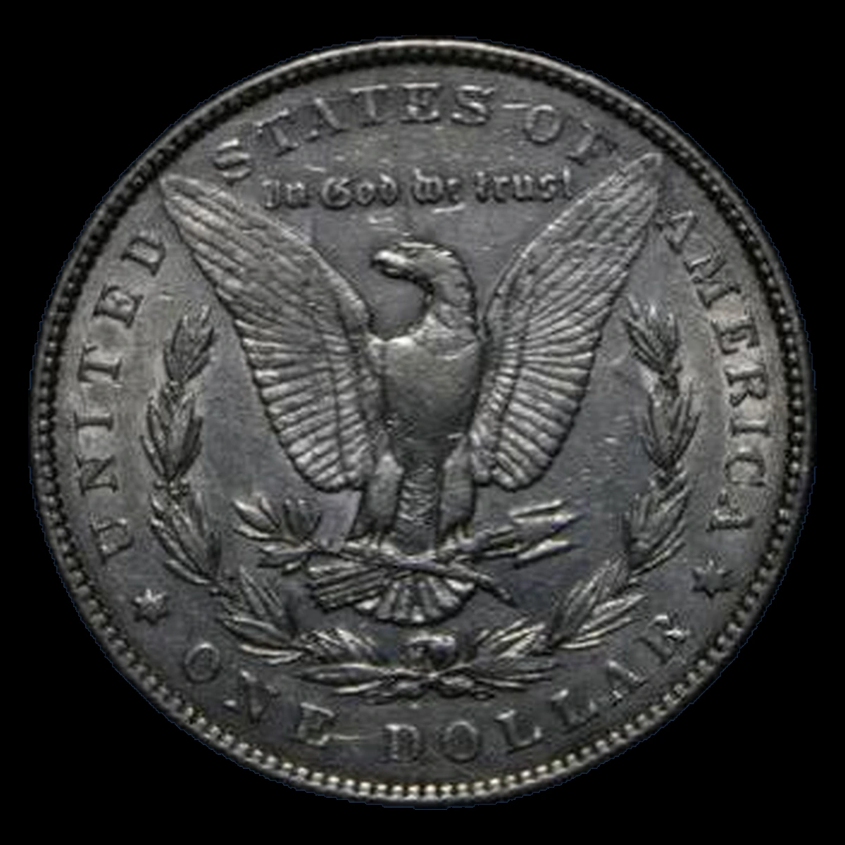 1887 Morgan Dollar: Die Break