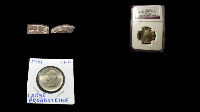 1981 Quarter Errors — error coin photographs