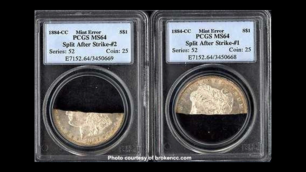 1884 Morgan Dollar: Mated Pair
