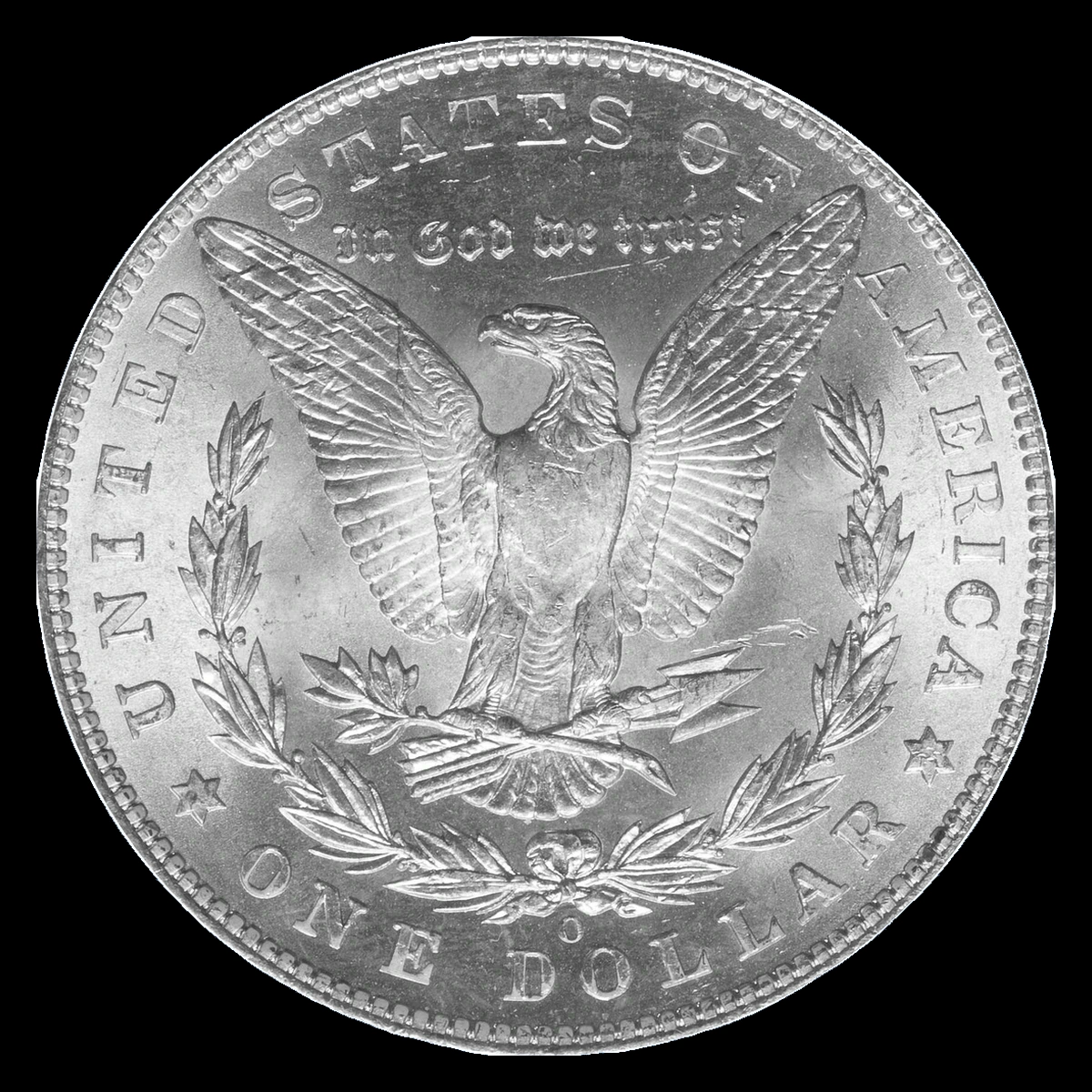 1904 Morgan Dollar: Die Gouge