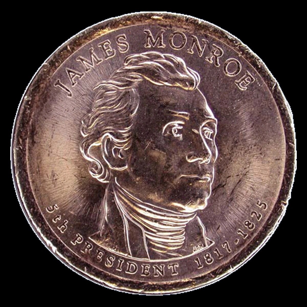 2008 Presidential Dollars: Missing Clad