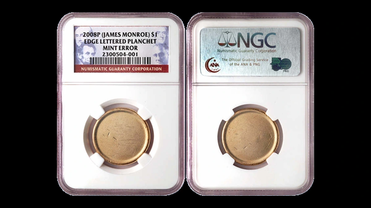 2008 Presidential Dollars: Edge Letter Other