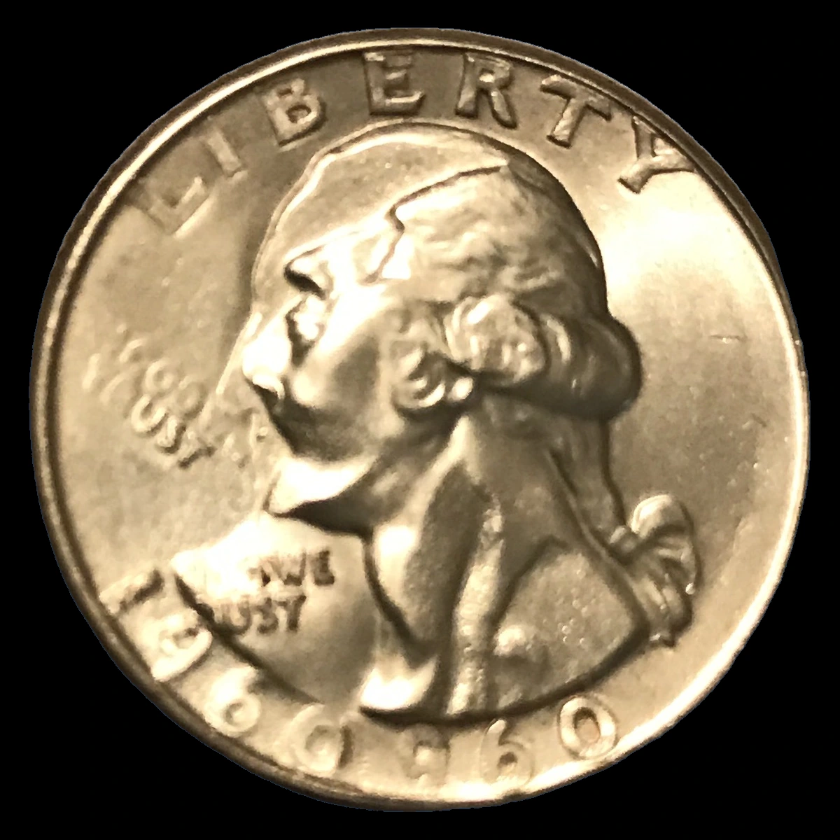 1960 Washington Quarter: Multiple Strike