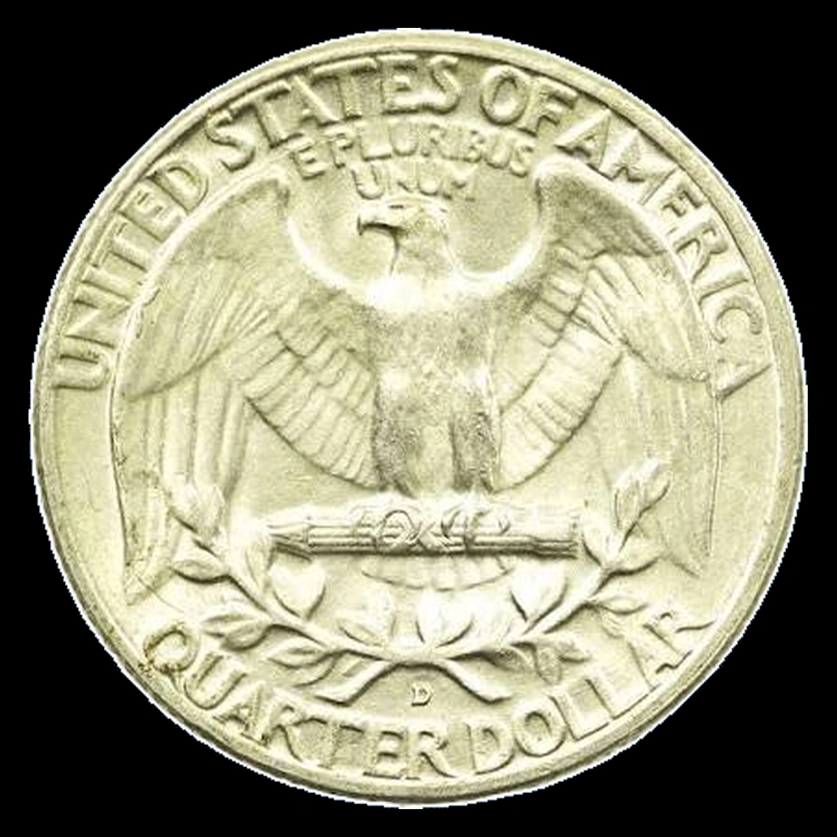 1960 Washington Quarter: Die Crack