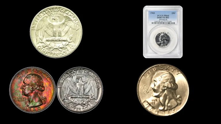 1960 Quarter Errors — error coin photographs