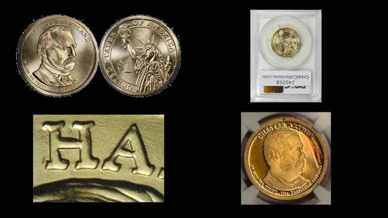 2012 Presidential Dollar Errors — error coin photographs