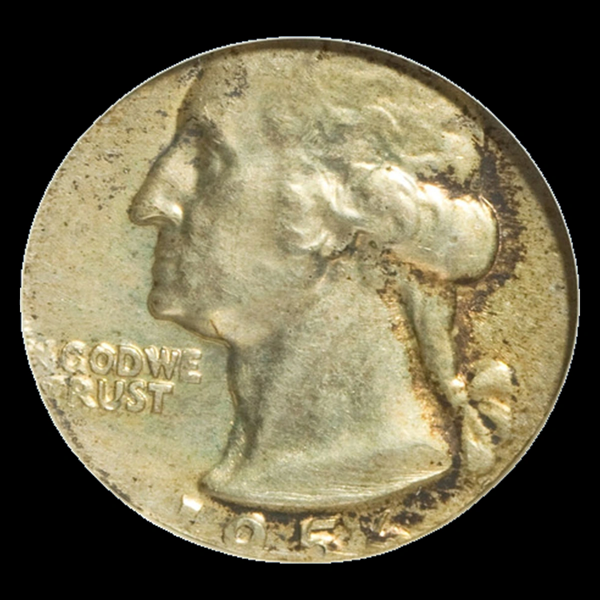 1956 Washington Quarter: Wrong Planchet