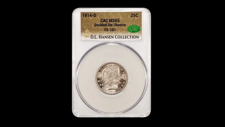 1914 Quarter Errors — error coin photographs