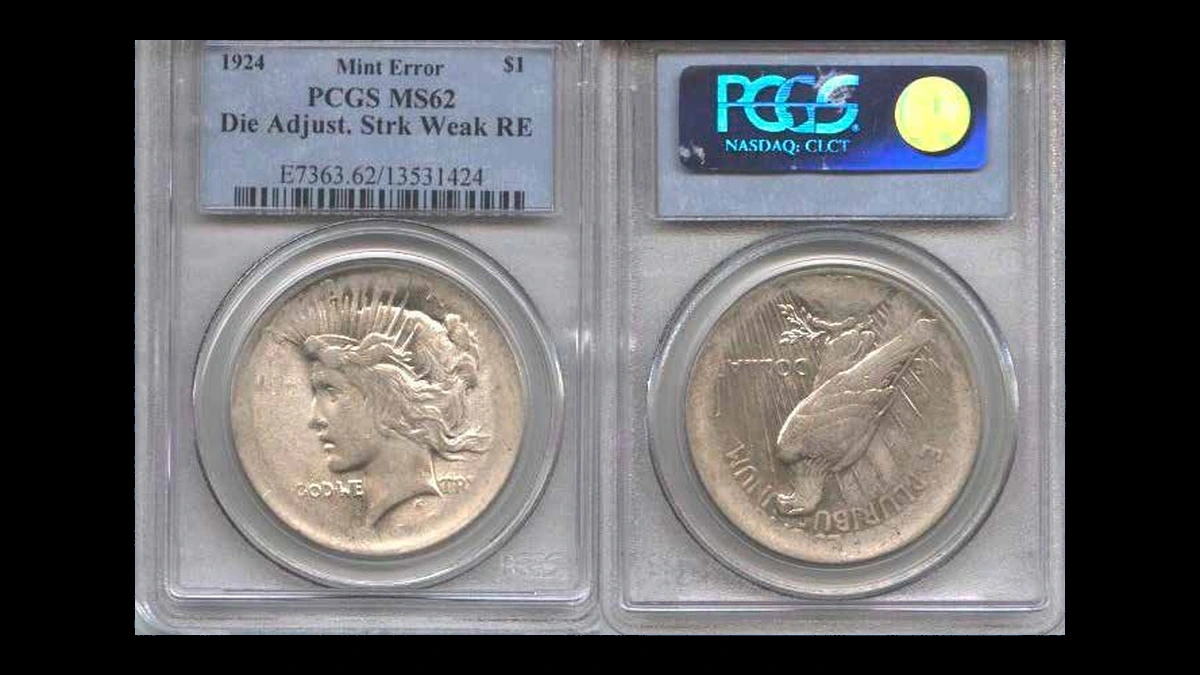 1924 Peace Dollar: Weak Strike