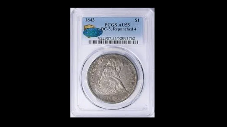 1843 Dollar Errors — error coin photographs