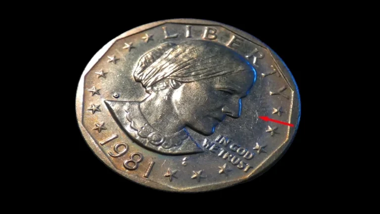 1981 Dollar Errors — error coin photographs