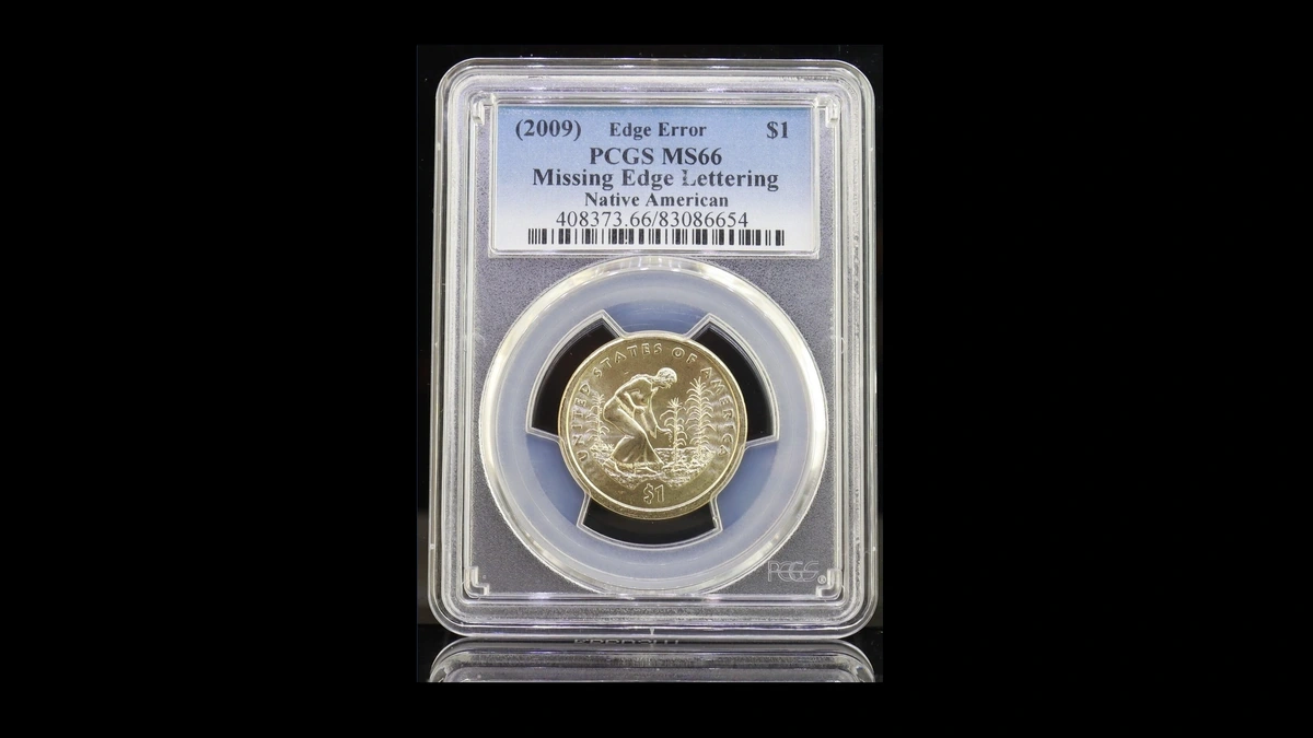 2009 Sacagawea Dollar Errors — error coin photographs