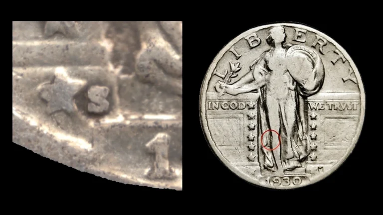 1930 Quarter Errors — error coin photographs