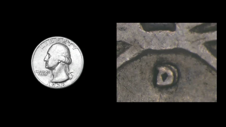1936 Quarter Errors — error coin photographs