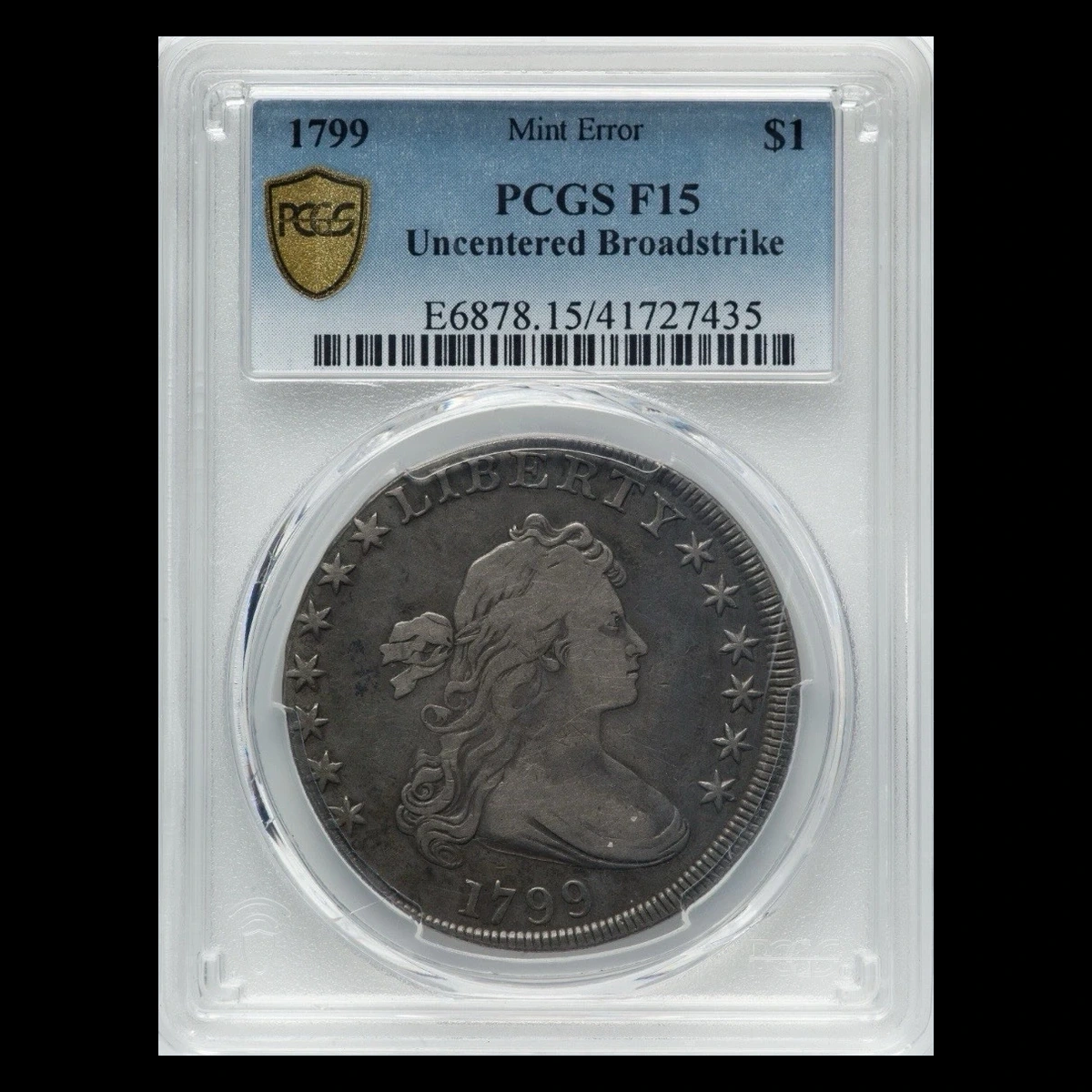 1799 Draped Bust Dollar: Broadstrike