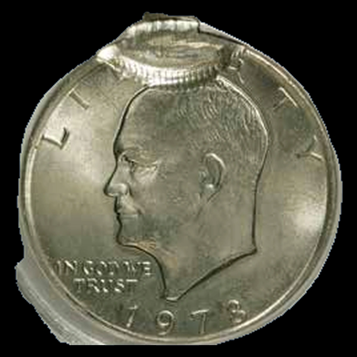 1978 Ike Dollar: Brockage