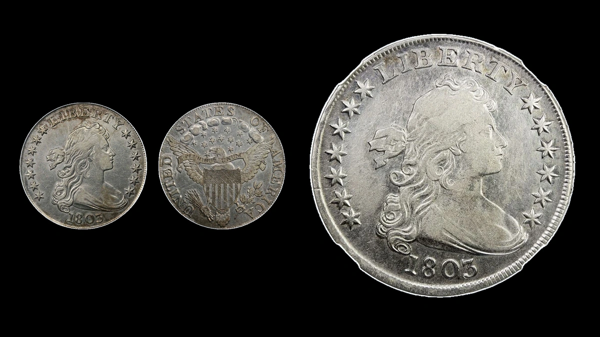 1803 Dollar Errors — error coin photographs
