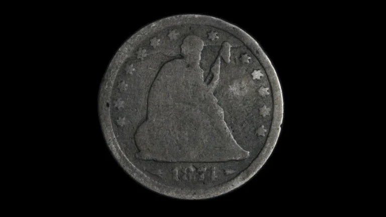 1874 Quarter Errors — error coin photographs