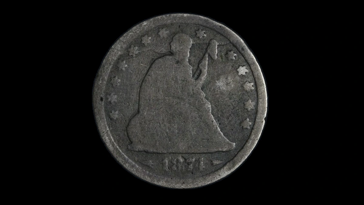 1874 Quarter Errors — error coin photographs