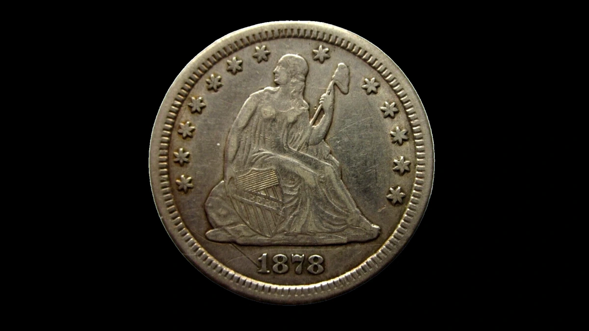 1878 Quarter Errors — error coin photographs
